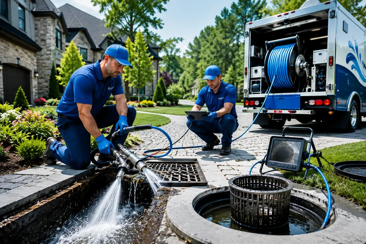 Local outdoor drain cleaning professionals in Lawrence, MS